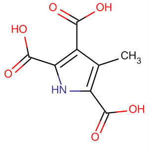 Structure of 1H-Pyrrole-2,3,5-tricarboxylic acid, 4-methyl-