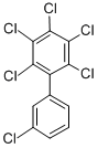 Structure of 2,3,3,4,5,6-HEXACHLOROBIPHENYL