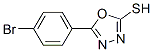 Structure of 5-(4-BROMO-PHENYL)-[1,3,4]OXADIAZOLE-2-THIOL