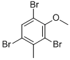 Structure of 1,3,5-TRIBROMO-2-METHOXY-4-METHYLBENZENE