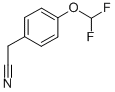 Structure of 4-(DIFLUOROMETHOXY)PHENYLACETONITRILE