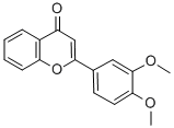 Structure of DIMETHOXYFLAVONE, 3,4-