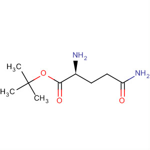Structure of L-Glutamine, 1,1-dimethylethyl ester