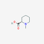 Structure of (S)-1-Methylpiperidine-2-carboxylic acid