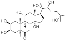 Structure of turkesterone