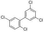 Structure of 2,3,5,5-TETRACHLOROBIPHENYL