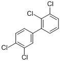 Structure of 2,3,3,4-TETRACHLOROBIPHENYL