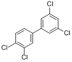 Structure of 3,3,4,5-TETRACHLOROBIPHENYL