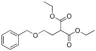 二乙基2-(2-(苄氧基)乙基)丙二酸二乙酯结构式