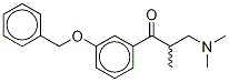Structure of rac-3-(Dimethylamino)-1-(3-benzyloxyphenyl)-2-methyl-1-propanone