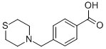 Structure of 4-(THIOMORPHOLIN-4-YLMETHYL)BENZOIC ACID