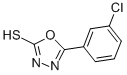 Structure of 5-(3-CHLOROPHENYL)-1,3,4-OXADIAZOLE-2-THIOL