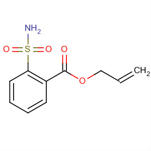 Benzoic acid, 2-(aminosulfonyl)-, 2-propenyl ester结构式