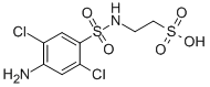 Structure of 2,5-DICHLORO ANILINE-4-SULFON TAURIDE