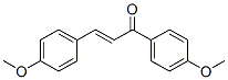 (E)-1,3-Bis(4-methoxyphenyl)-2-propene-1-one结构式