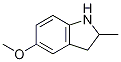 Structure of 2,3-dihydro-5-Methoxy-2-Methyl-1H-Indole