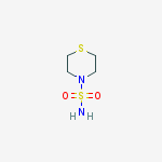 Structure of 4-THIOMORPHOLINESULFONAMIDE