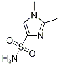 Structure of 1H-Imidazole-4-sulfonamide,1,2-dimethyl-