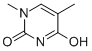Structure of 1,5-Dimethyluracil
