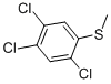 Structure of 2,4,5-TRICHLOROTHIOANISOLE