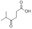 Structure of Hexanoic acid, 5-methyl-4-oxo-