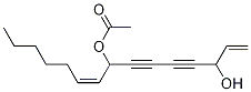 Structure of 8-Acetoxypentadeca-1,9Z-diene-4,6-diyn-3-ol