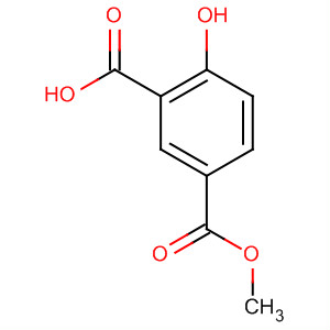 Chemical structure of 1,3-Benzenedicarboxylic acid, 4-hydroxy-, 3-methyl ester
