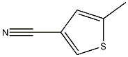 Structure of 3-Thiophenecarbonitrile, 5-methyl-