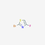 2-bromo-4-fluoro-1,3-thiazole结构式