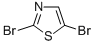 Structure of 2,5-DIBROMOTHIAZOLE