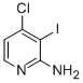Structure of 4-CHLORO-3-IODO-PYRIDIN-2-YLAMINE