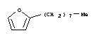 Structure of 2-N-OCTYLFURAN, 98