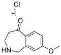 Structure of 8-Methoxy-1,2,3,4-tetrahydrobenzo[c]azepin-5-one hydrochloride