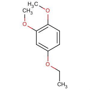 Structure of Benzene, 4-ethoxy-1,2-dimethoxy-