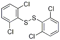 二硫化物, 双(2,6-二氯苯基)结构式