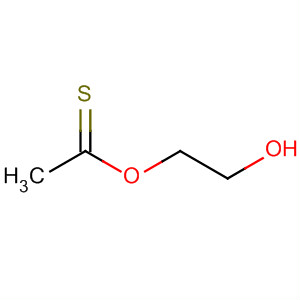 Structure of Ethanethioic acid, S-(2-hydroxyethyl) ester