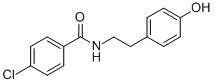 Structure of N-(4-Chlorobenzoyl)-tyramine