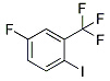 4-Fluoro-1-iodo-2-(trifluoroMethyl)benzene结构式