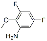 Structure of 3,5-Difluoro-2-methoxyaniline