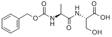 Structure of Z-ALA-SER-OH
