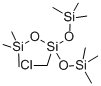 Structure of CHLOROMETHYLTRIS(TRIMETHYLSILOXY)SILANE