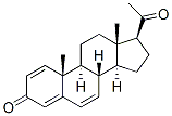 Structure of Pregna-1,4,6-triene-3,20-dione