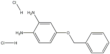 4-Benzyloxy-1,2-phenylenediamine Dihydrochloride结构式