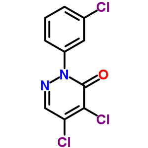 Structure of 4,5-dichloro-2-(3-chlorophenyl)pyridazin-3(2H)-one