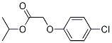 propan-2-yl (4-chlorophenoxy)acetate结构式