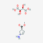 Structure of (1R,4S)-Methyl 4-aMinocyclopent-2-enecarboxylate