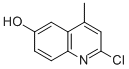 Chemical structure of 2-CHLORO-4-METHYL-QUINOLIN-6-OL