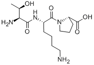 Structure of THR-LYS-PRO