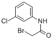 乙酰胺,N-(3-氯苯基)-2-溴-结构式