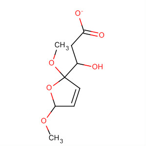 Structure of 2-Furanmethanol, 2,5-dihydro-2,5-dimethoxy-, acetate